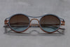 Rigards X TVA joint RG2000TVA stainless steel + pure titanium alloy 925 silver sunglasses series RG-RG2000TVA (A) -QTSHTMQTL bronze + dark gray frame transparent bronze blue